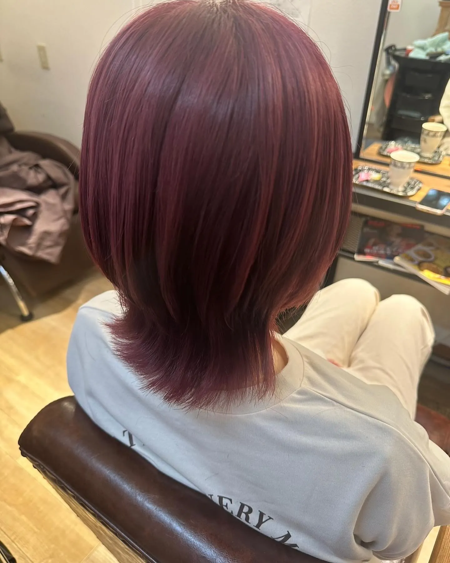 ロングヘアーから！