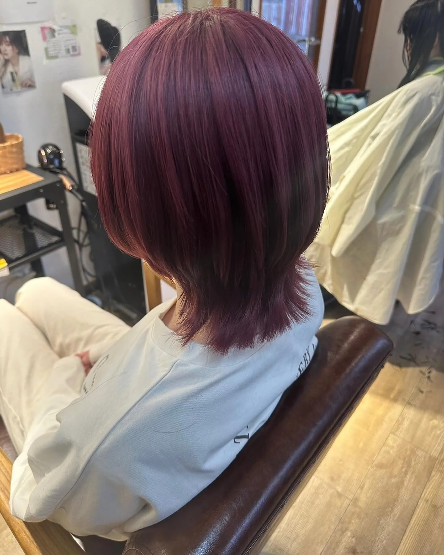 ロングヘアーから！