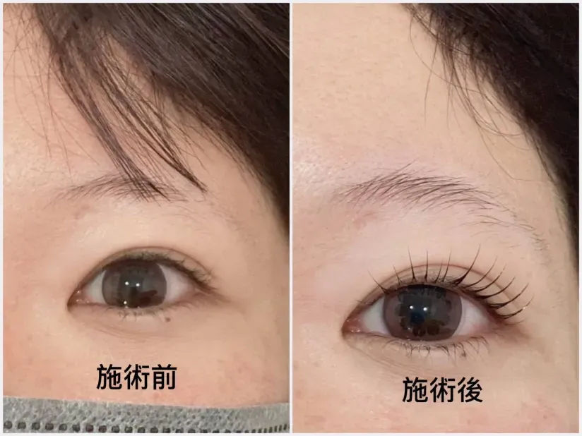 まつ毛が上がるだけで目元が可愛い♡まつ毛パーマはいかが？